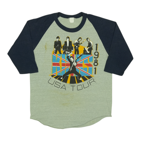 1981 The Kinks Give The People What They Want Tour Jersey Shirt Style001