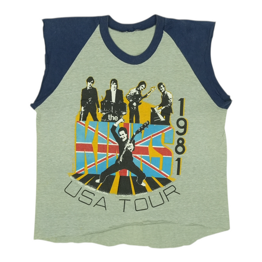 1981 The Kinks Give The People What They Want Tour Jersey Shirt Style002