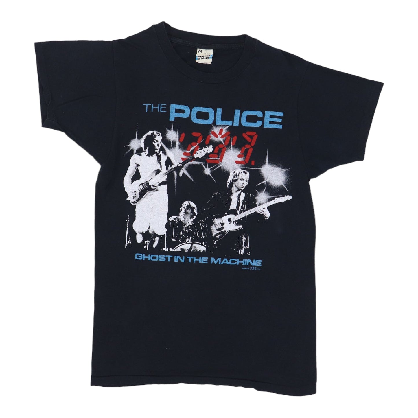1982 The Police Ghost In The Machine Tour Shirt Style001
