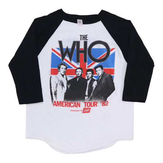 1982 The Who American Tour Jersey Shirt Style001
