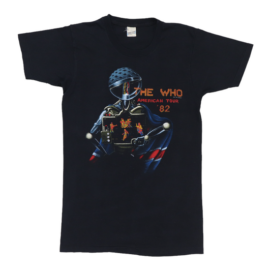 1982 The Who It's Hard Tour Shirt Style001