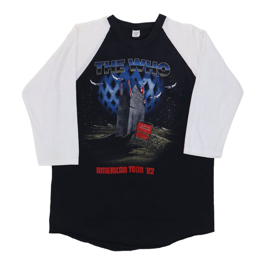1982 The Who North American Tour Jersey Shirt Style001