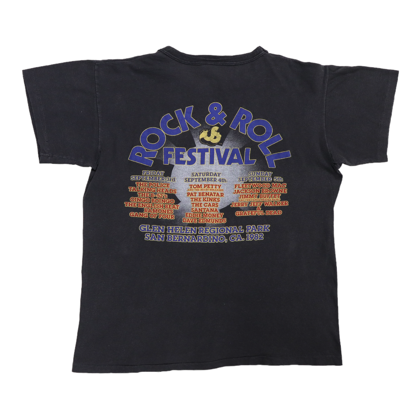 1982 US Festival Concert Shirt Style001