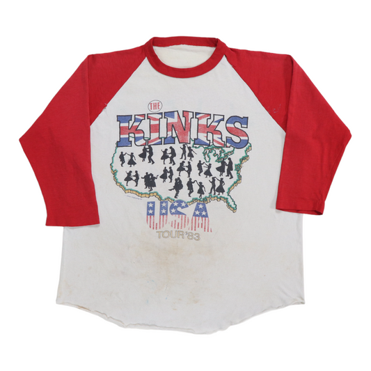 1983 The Kinks State Of Confusion Tour Jersey Shirt Style001