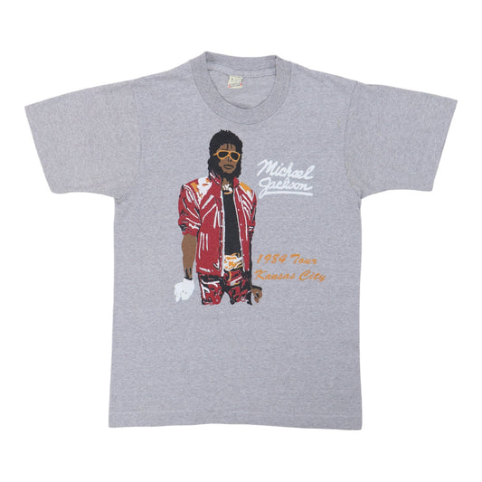 1984 Michael Jackson Kansas City Concert Shirt Style004