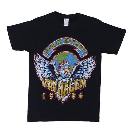 1984 Van Halen Tour Of The World Shirt Style003