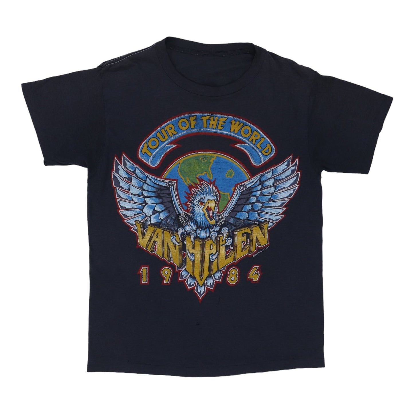 1984 Van Halen Tour Of The World Shirt Style004