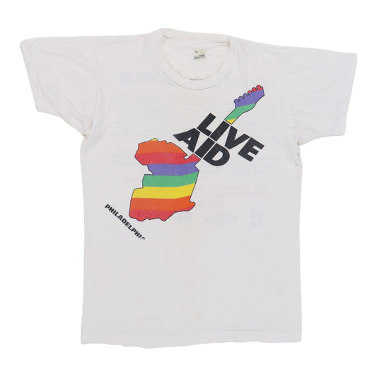 1985 Live Aid Philadelphia Concert Shirt Style001