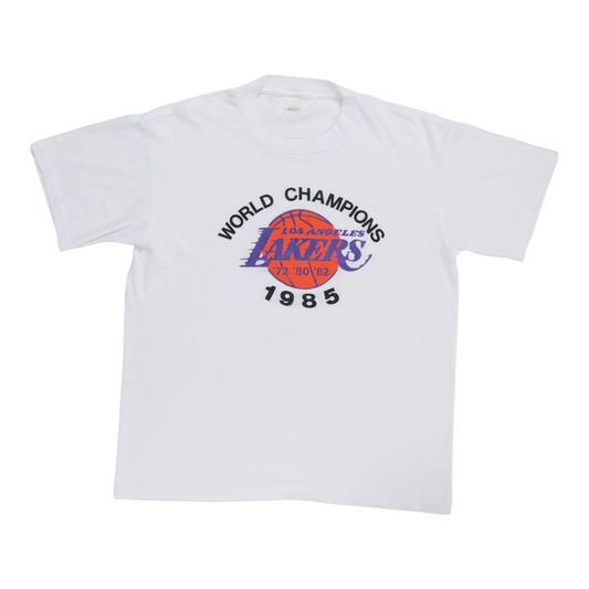 1985 Los Angeles Lakers World Champions Shirt Style001