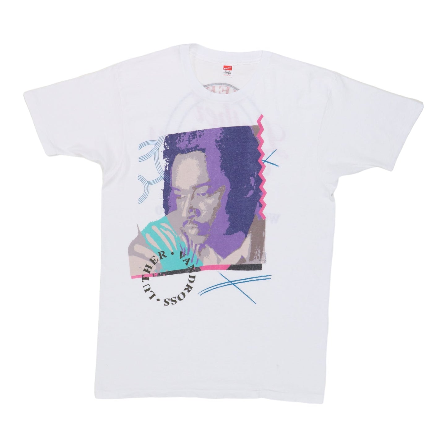 1990 Luther Vandross Here & Now World Tour Shirt Style001