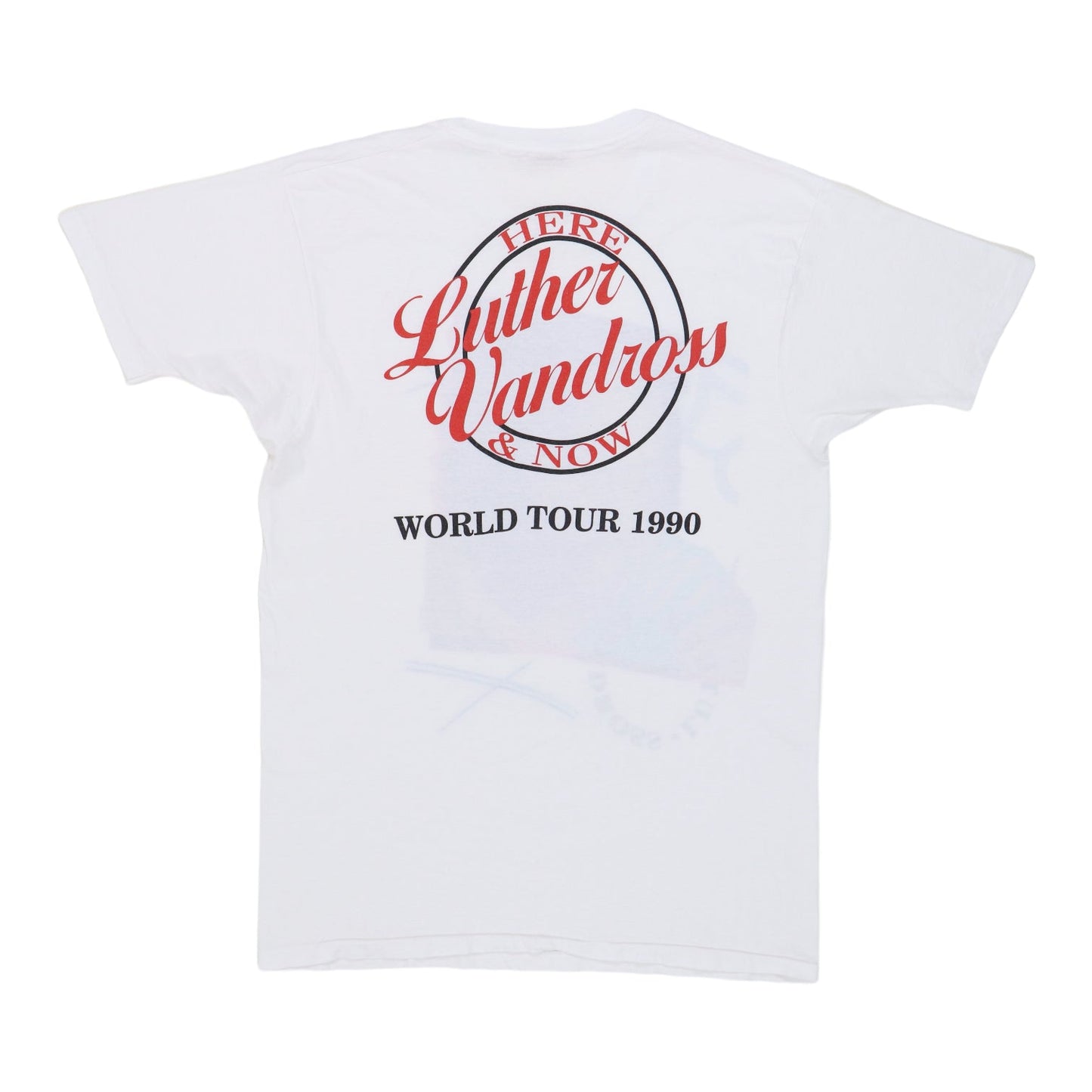 1990 Luther Vandross Here & Now World Tour Shirt Style001