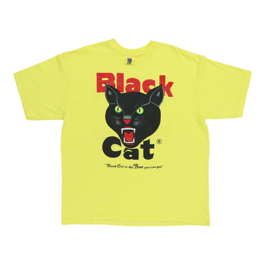 1990s Black Cat Fireworks Shirt Style011