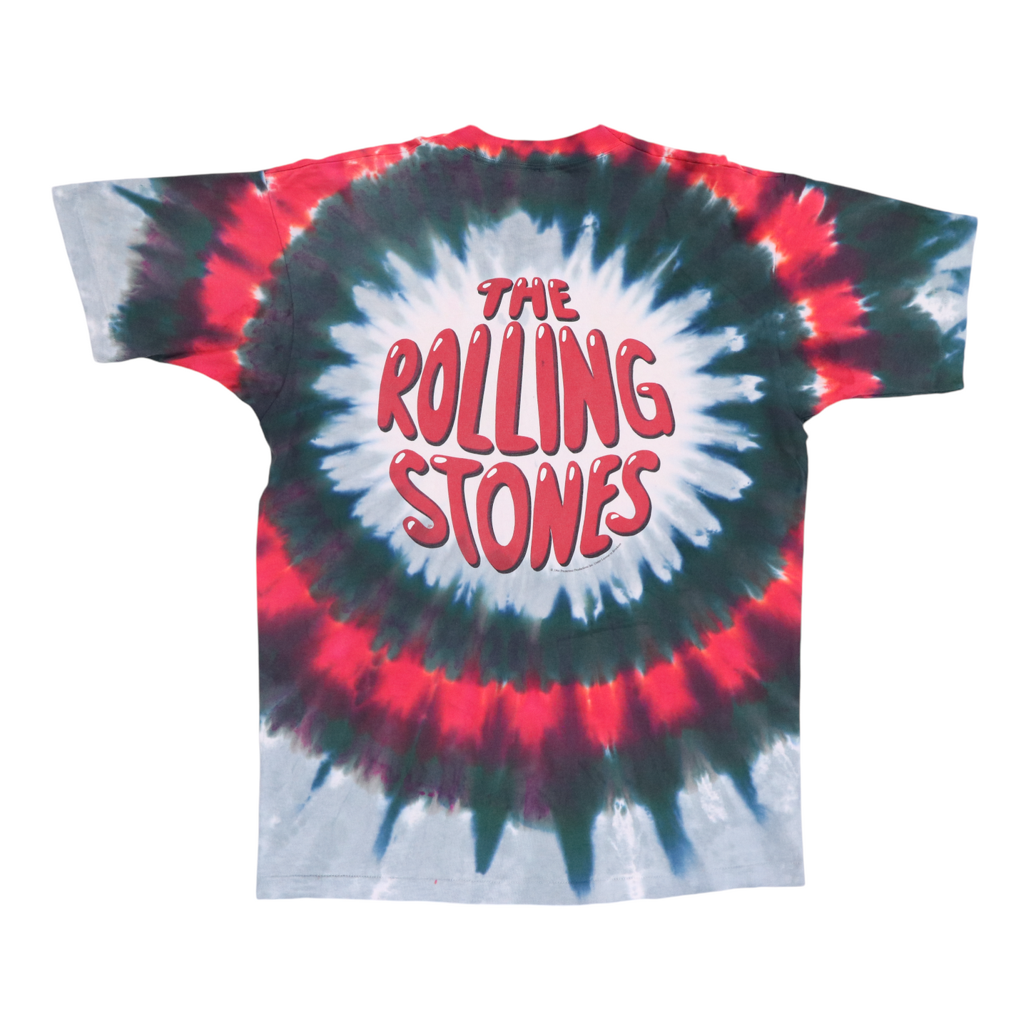 1994 Rolling Stones Tie Dye Shirt Style006