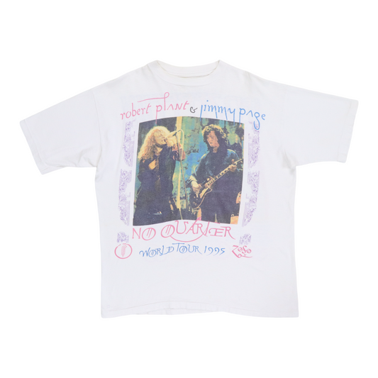 1995 Jimmy Page Robert Plant No Quarter World Tour Shirt Style003