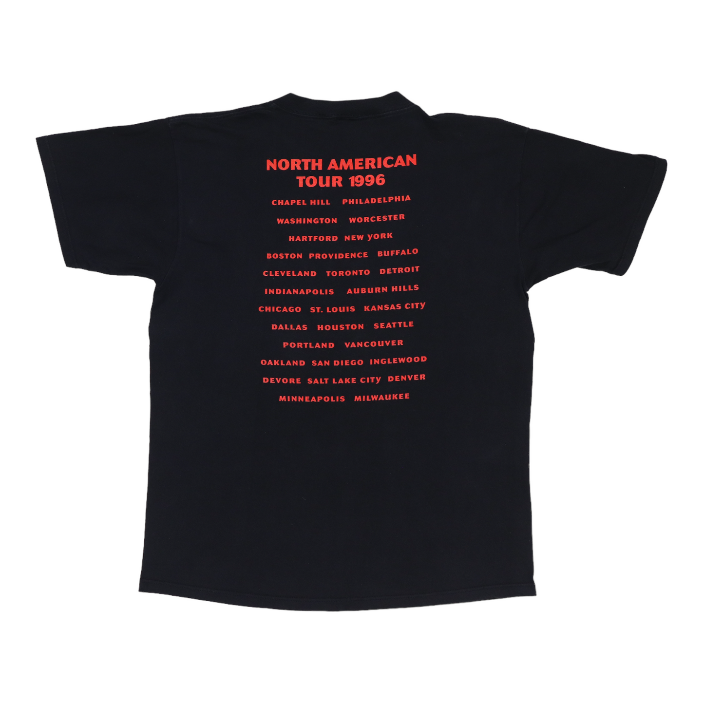1996 Bob Seger North American Tour Shirt Style003