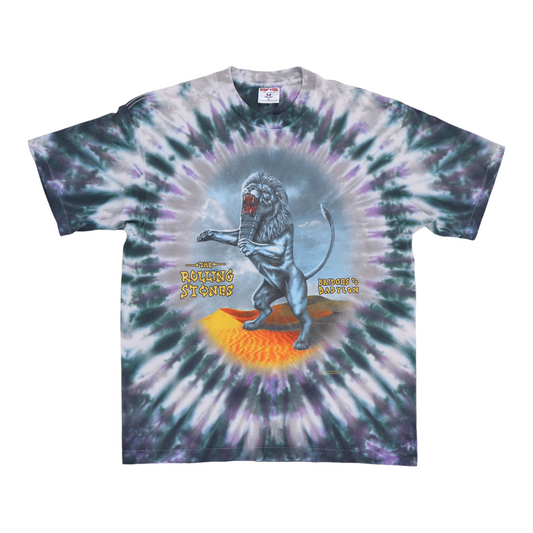 1997 Rolling Stones Bridges To Babylon Tie Dye Tour Shirt Style004