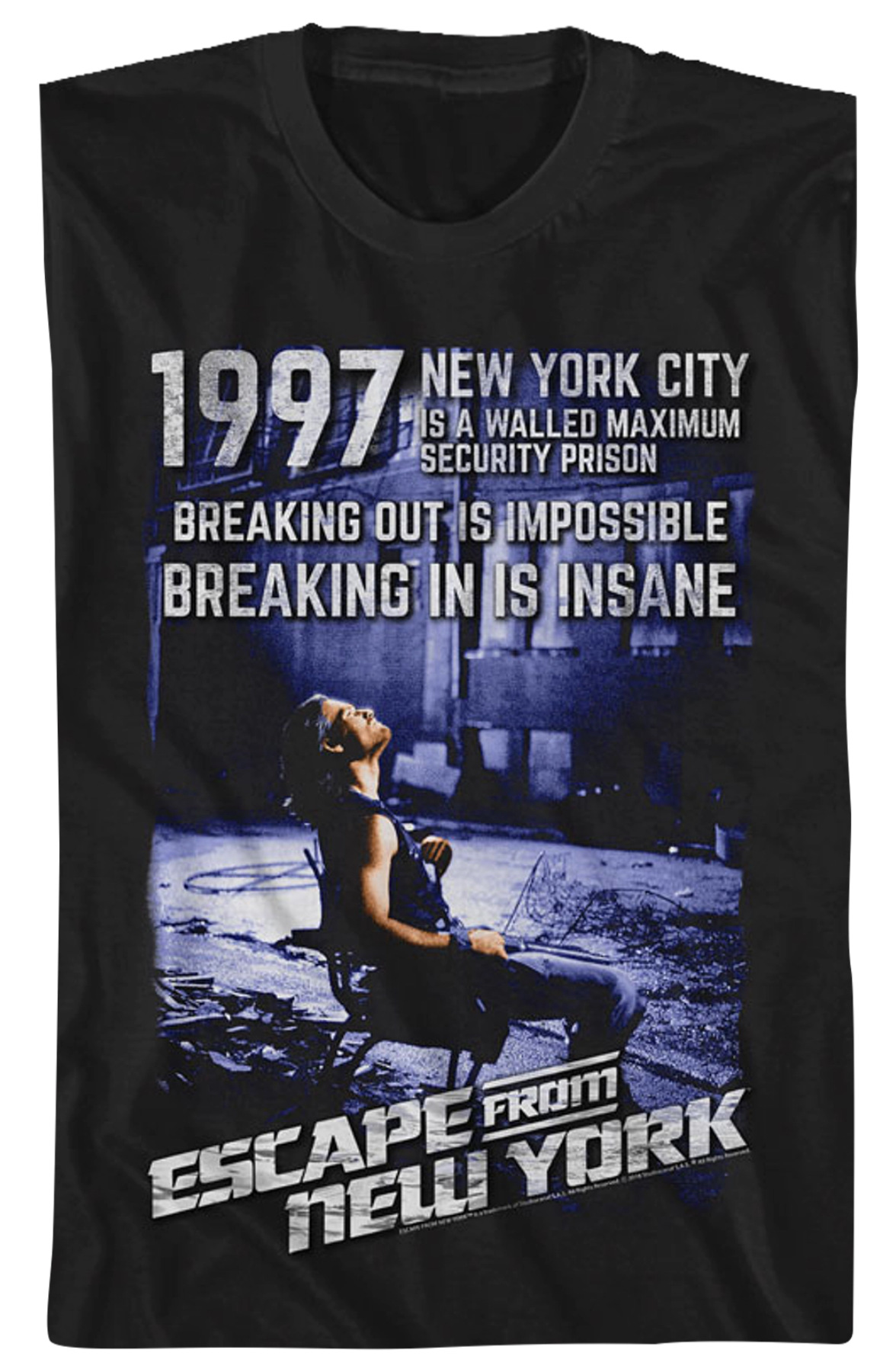 1997 Escape From New York T-Shirt