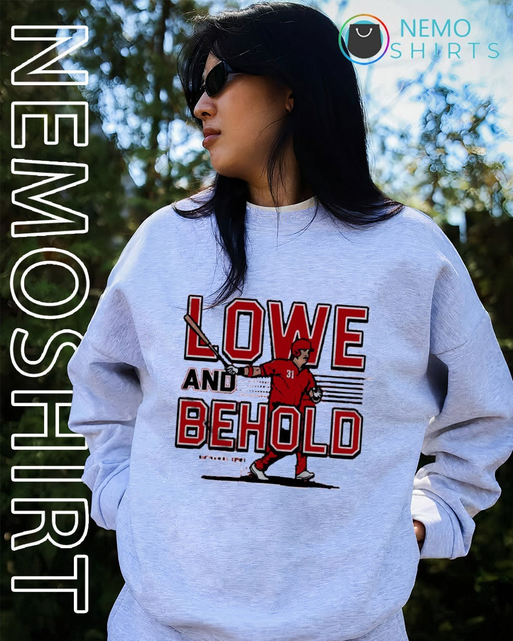 Lowe and Behold Nathaniel Lowe Cincinnati Reds shirt