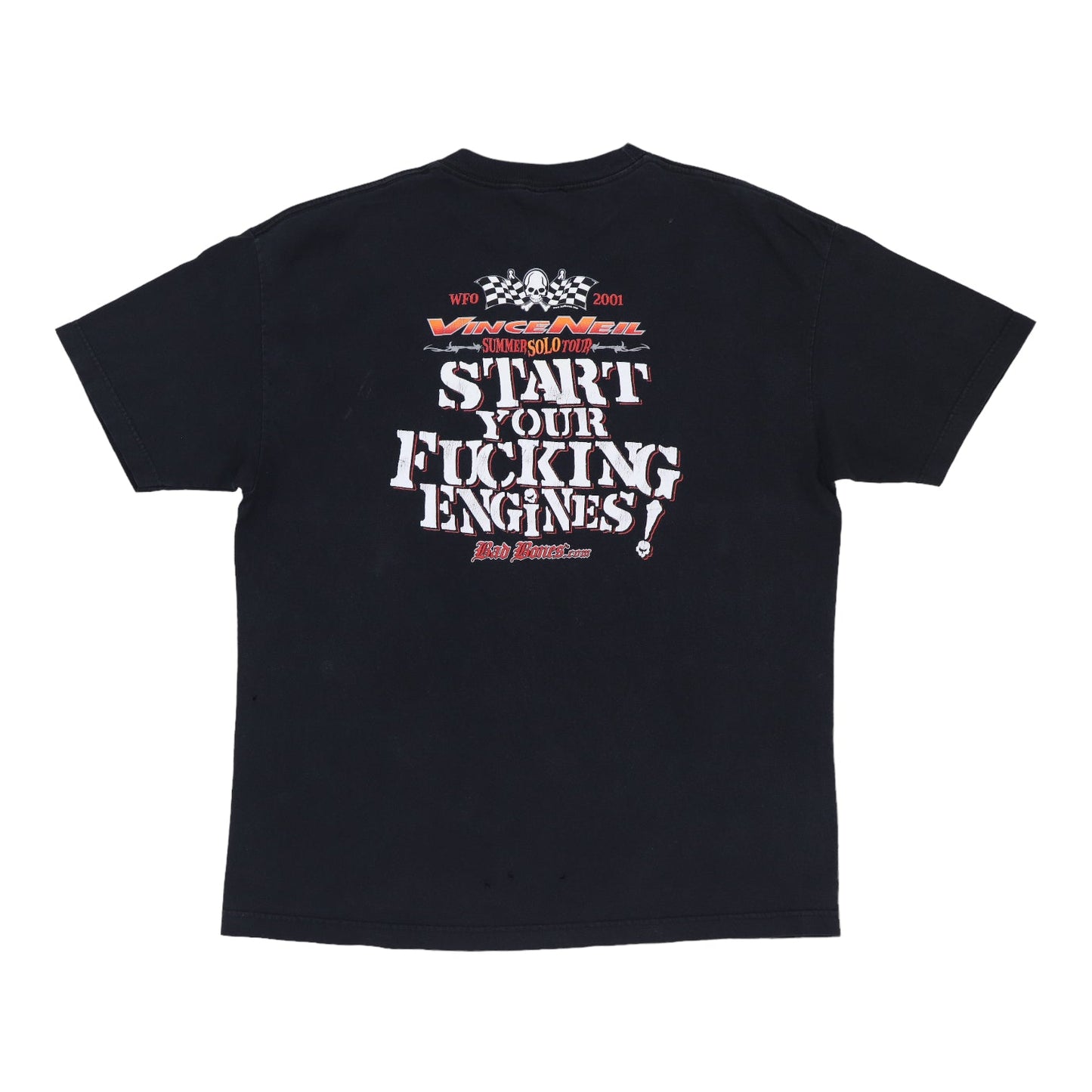 2001 Vince Neil Summer Solo Tour Shirt Style001