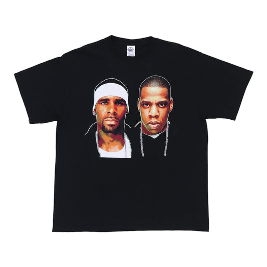 2002 Jay-Z R Kelly Best Of Both Worlds Tour Shirt Style001