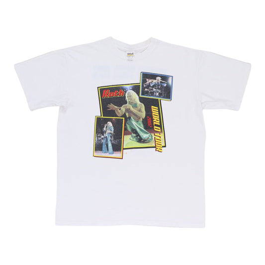 2002 David Lee Roth World Tour Shirt Style002