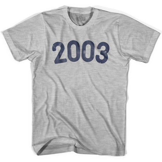 2003 Year Celebration Womens Cotton T-shirt