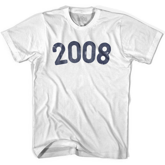 2008 Year Celebration Womens Cotton T-shirt Style001