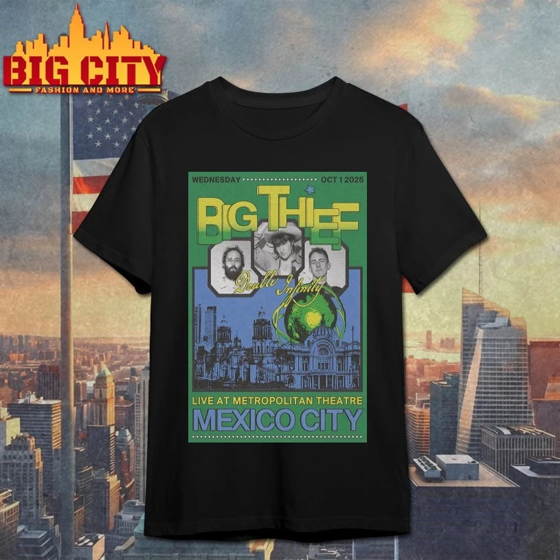 2025 Big Thief Tour Mexico City, MX Poster shirt