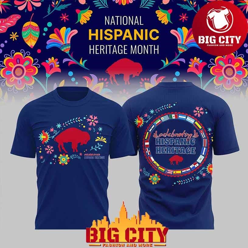 2025 Buffalo Bill Mafia x Celebrating Hispanic Heritage Shirt