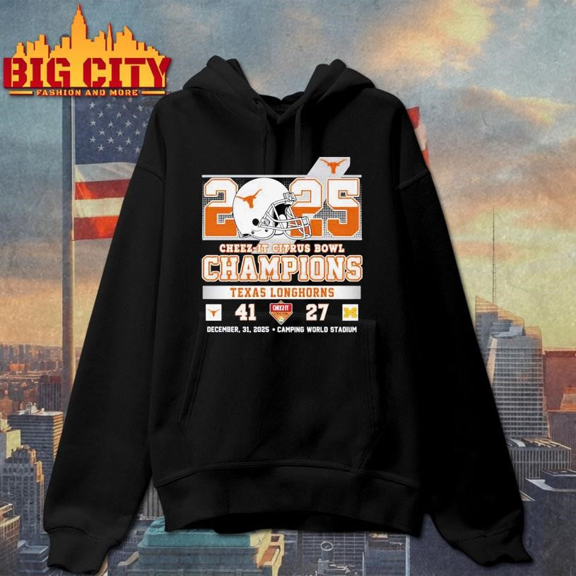 2025 Cheez-it Citrus Bowl Champions Texas Longhorns Vintage Shirt