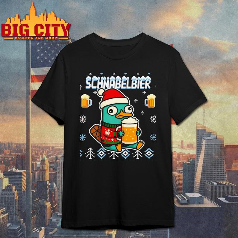 2025 Christmas Schnabel Bier Ugly Shirt