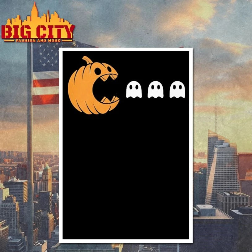 2025 Halloween Pumpkin Eating Ghost shirt