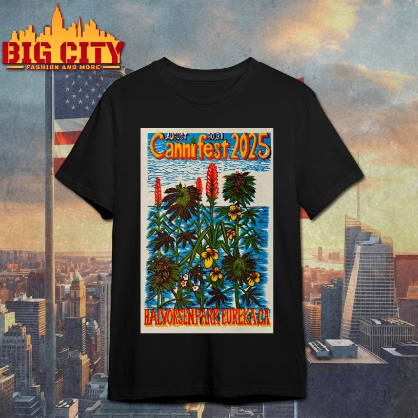 2025 Halvorsen Park, Eureka, CA Cannifest Poster Shirts