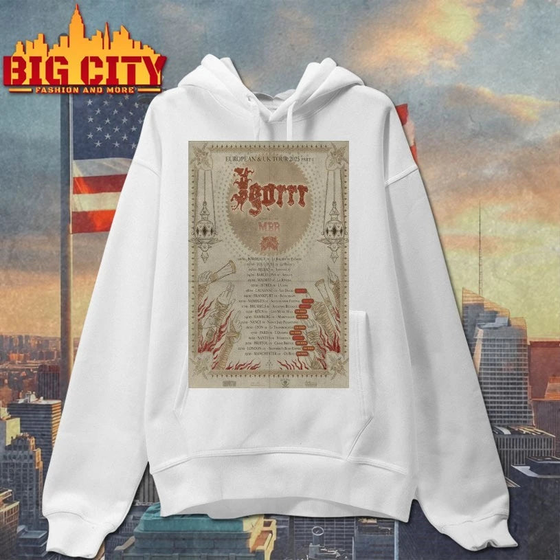 2025 Igorrr Tour EU + UK Poster shirts