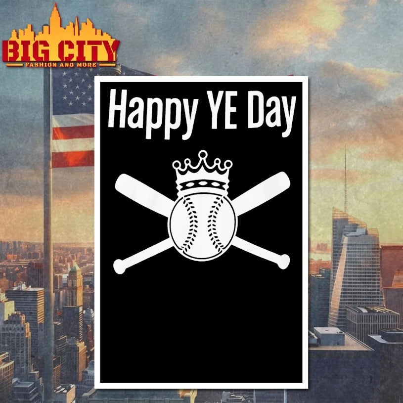 2025 King Baseball Happy Ye Day shirt