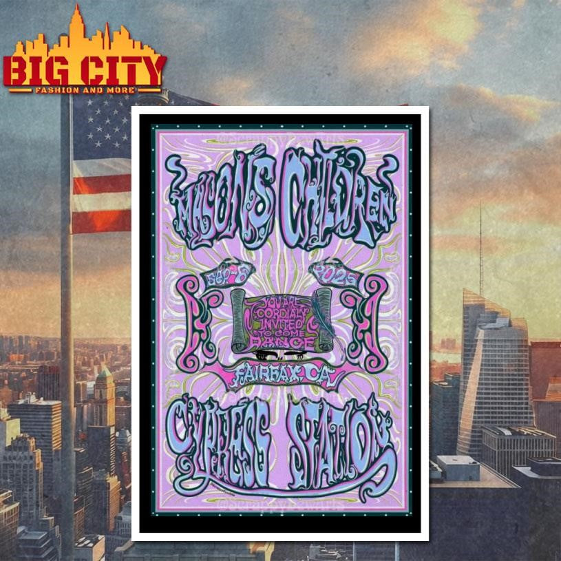 2025 Mason’s Children At Fairfax, CA Poster shirt