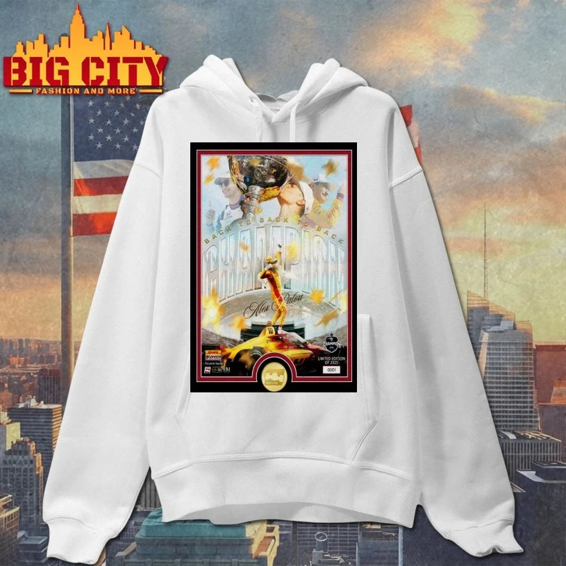 2025 NTT Indycar Champion Alex Palou Winner Poster shirts