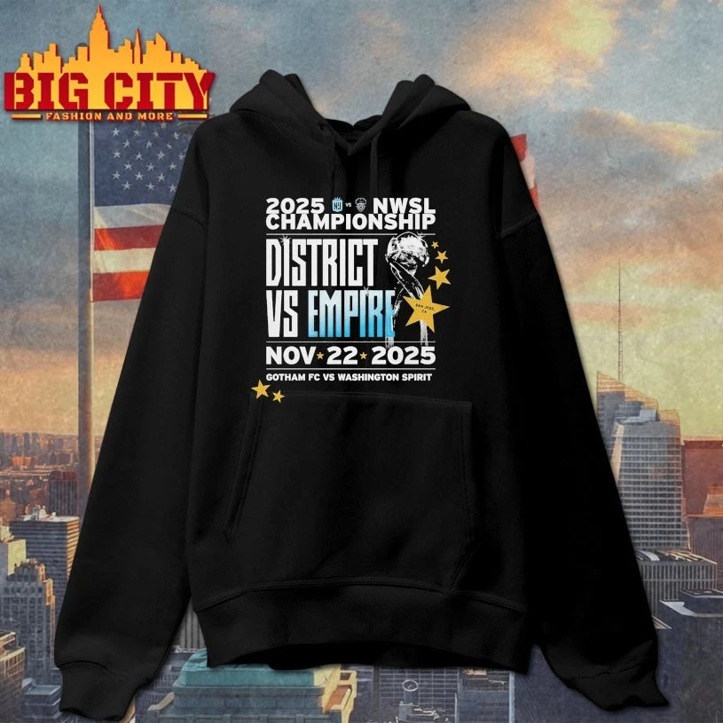 2025 NWSL Championship District Vs Empire Nov 22 2025 Gotham FC Vs. Washington Spirit shirt