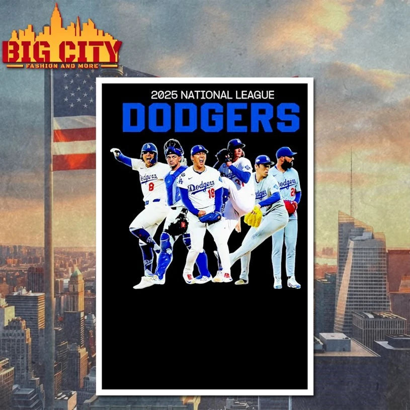 2025 National league Dodgers Members shirt