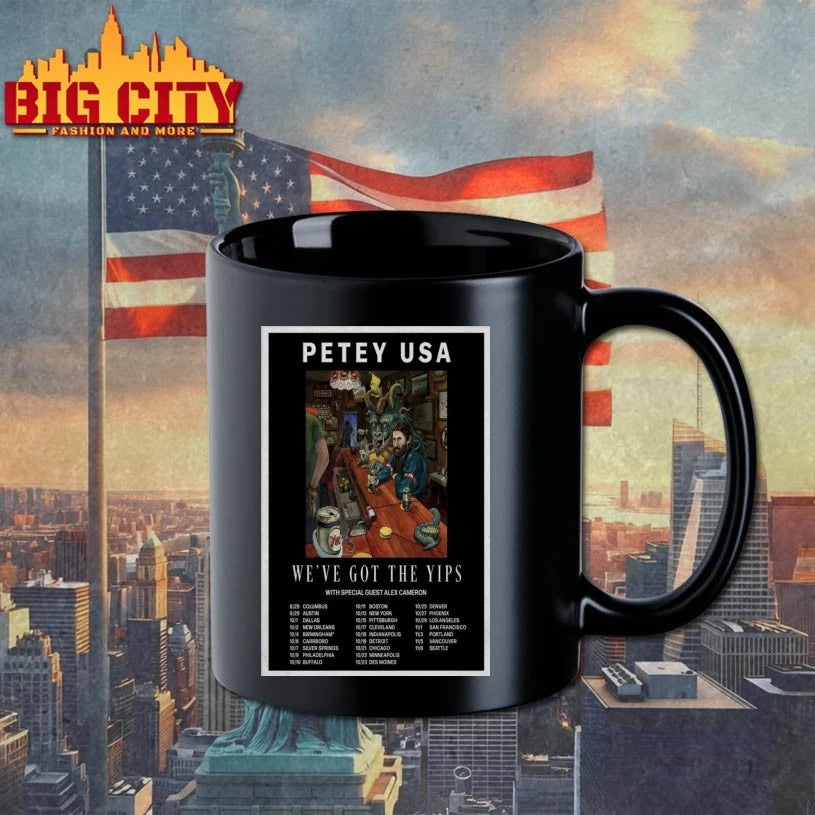 2025 Petey USA Fall Tour Poster shirts