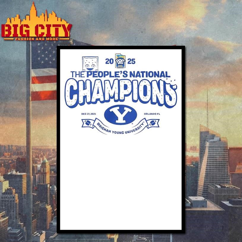 2025 Pop Tarts Bowl BYU Cougars The People’s National Champions shirt