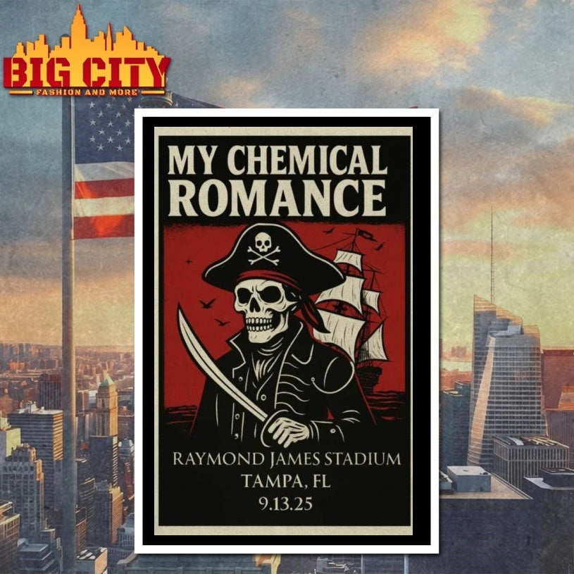 2025 Raymond James Stadium, FL My Chemical Romance Poster shirt