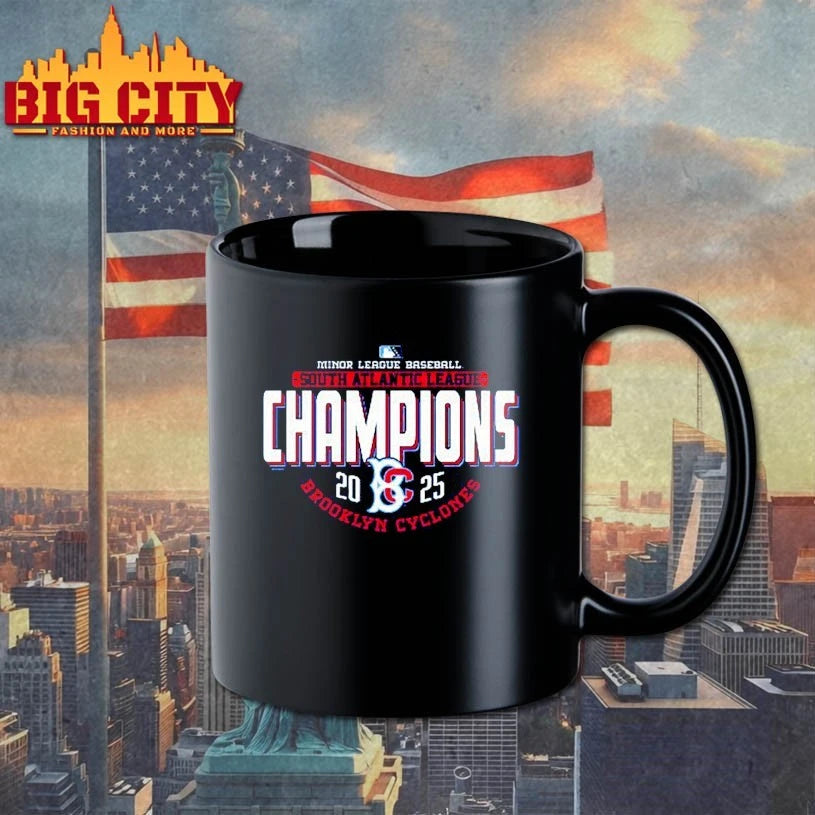 2025 South Atlantic League Champions Brooklyn Cyclones Giveaway Shirt