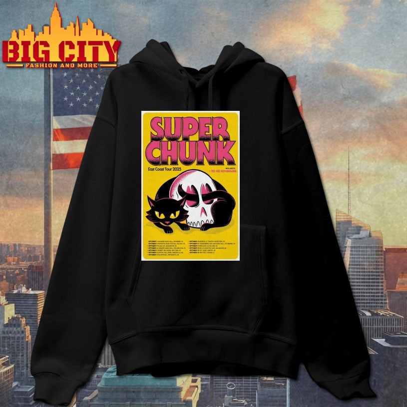 2025 Superchunk East Coast Tour Poster Shirts