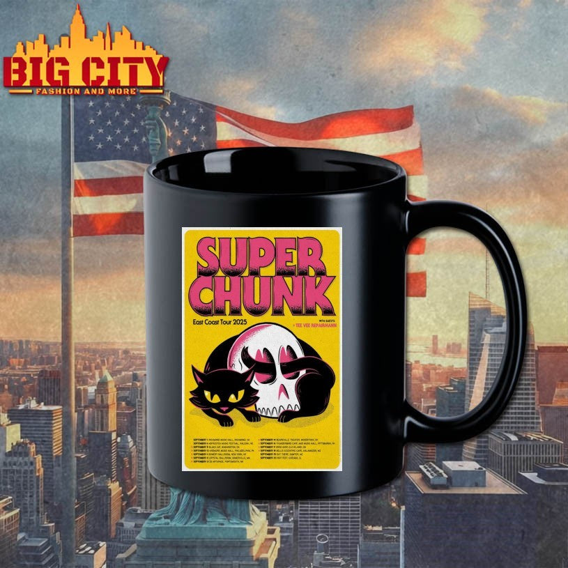 2025 Superchunk East Coast Tour Poster Shirts