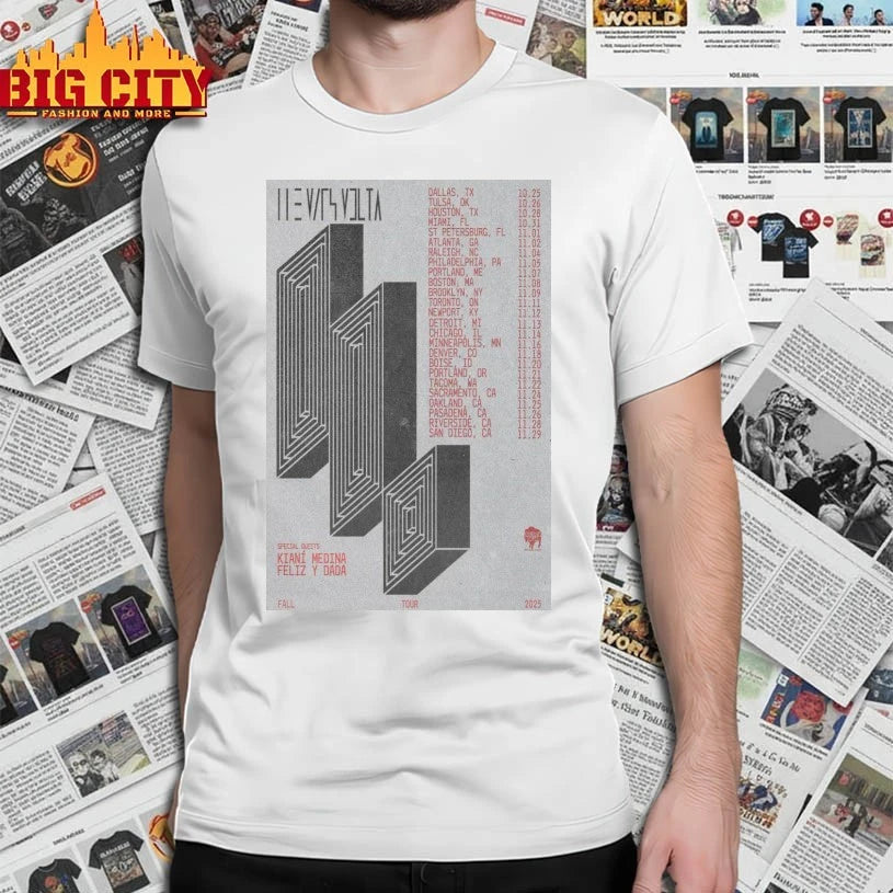 2025 The Mars Volta North America Tour Poster shirt
