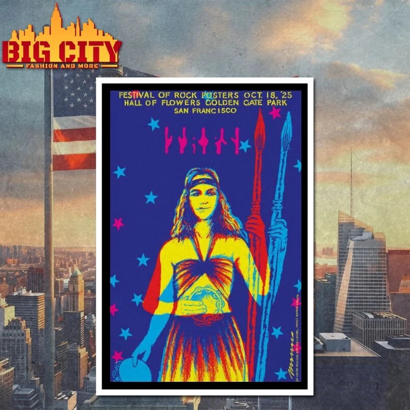2025 The Rock Poster Society Presents Festival Of Rock San Francisco, CA Event shirt