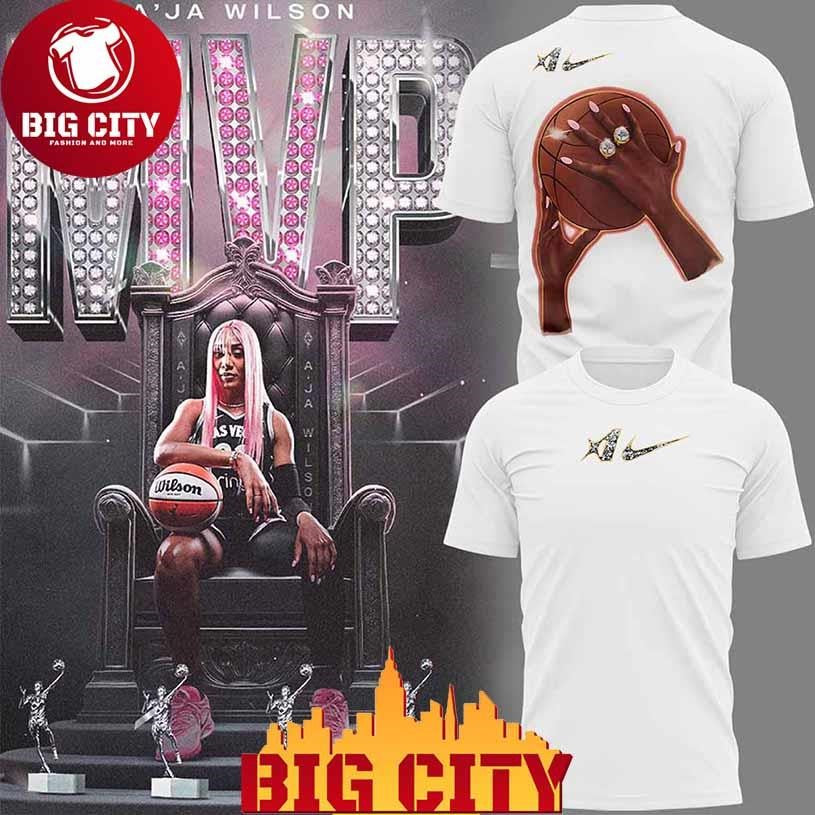 2025 WNBA Most Valuable Player A’ja Wilson Las Vegas Aces Shirt