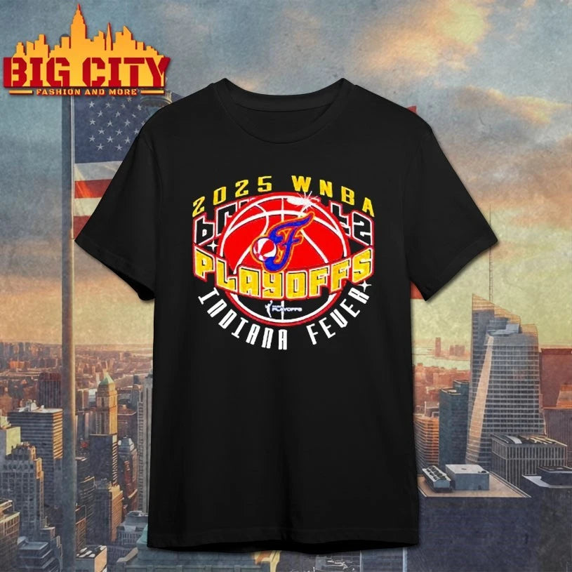 2025 WNBA playoffs Indiana Fever shirts