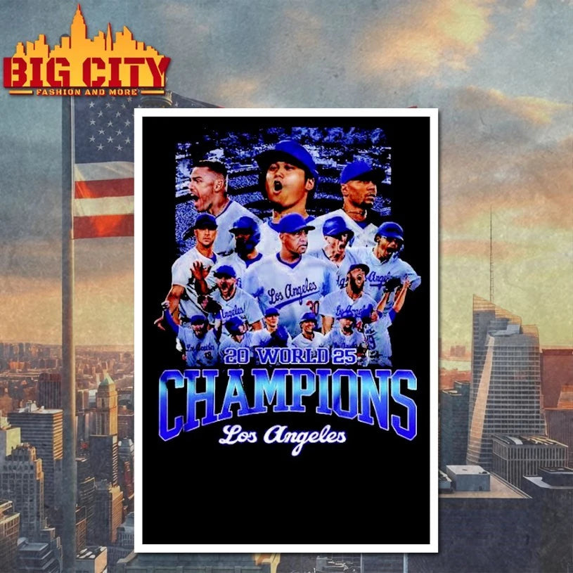 2025 World Champions Los Angeles Dodgers All members shirt